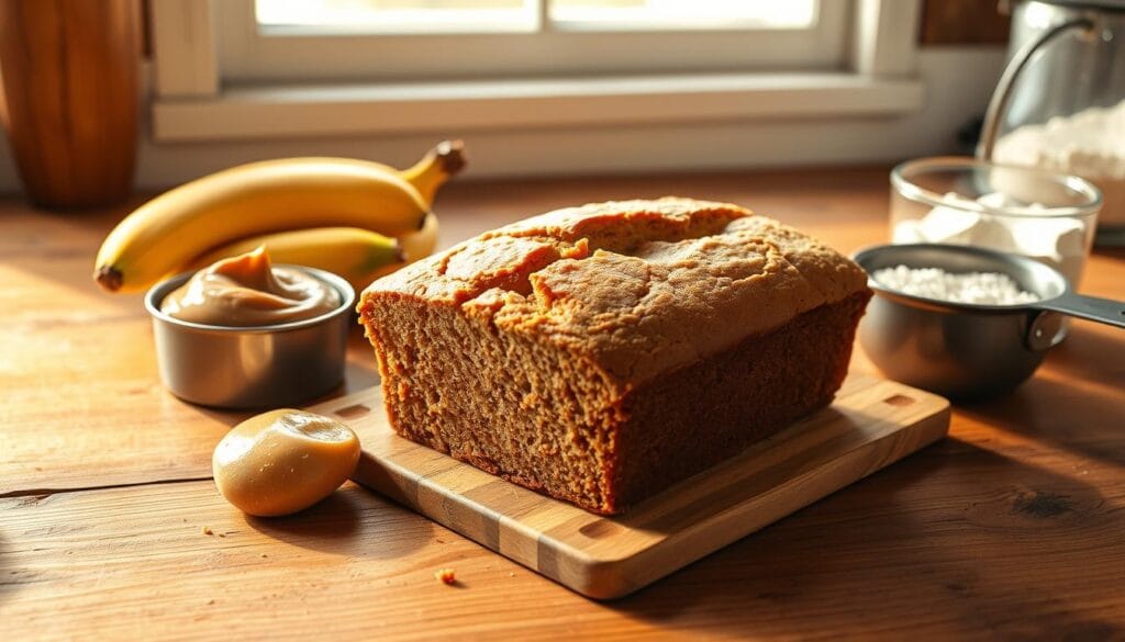 3 ingredient banana bread