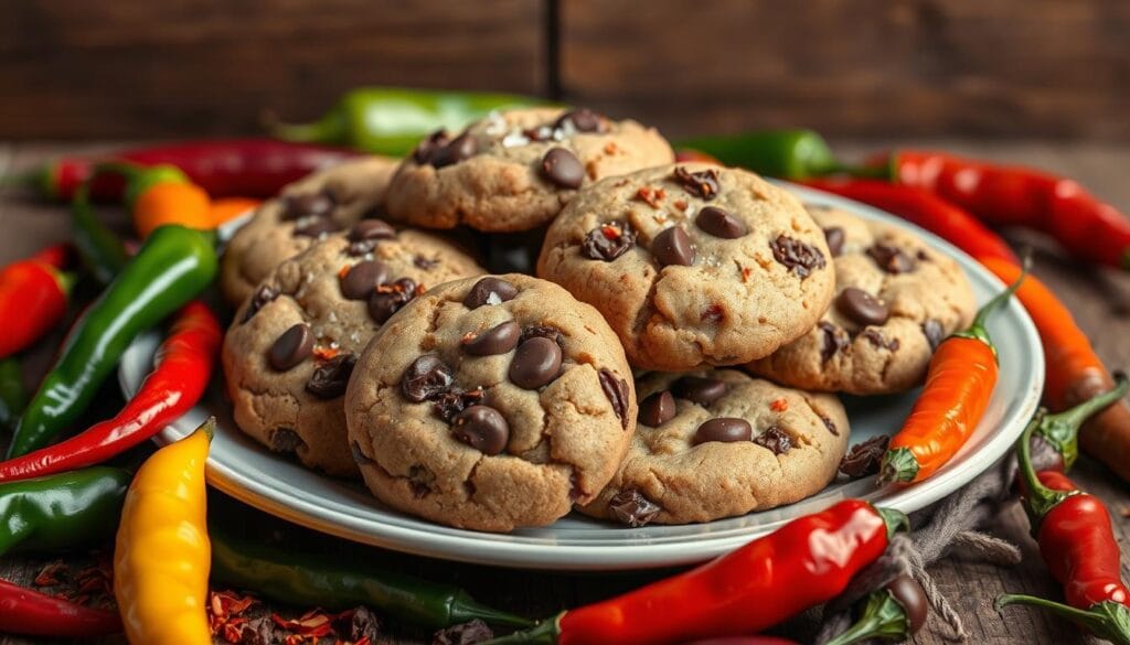 Chili pepper cookies