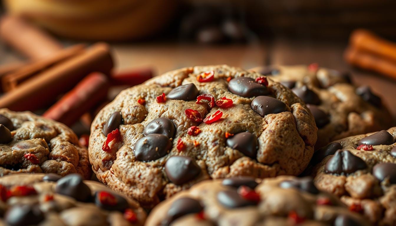 Spicy Chocolate Chip Cookies