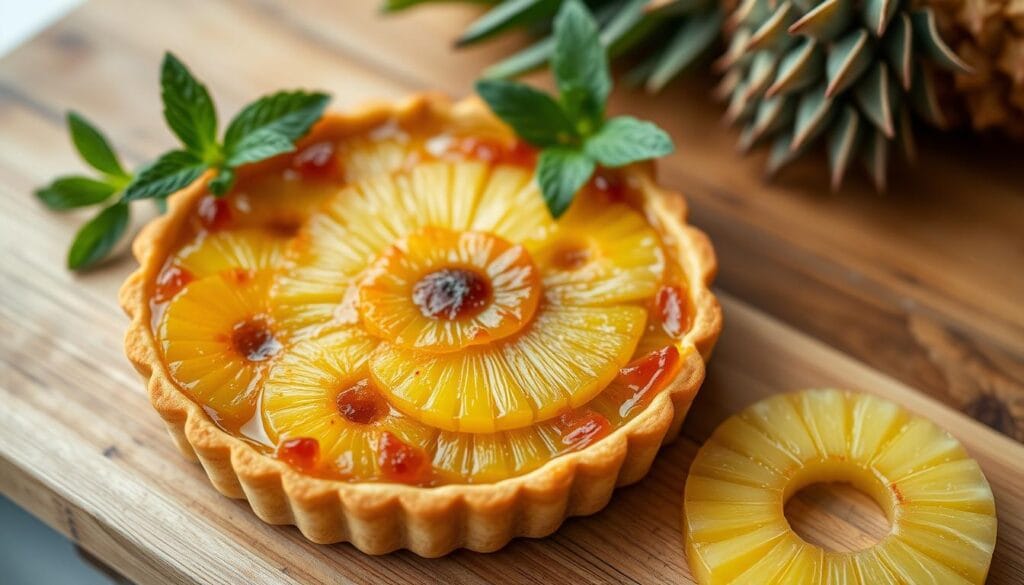 baked pineapple tart