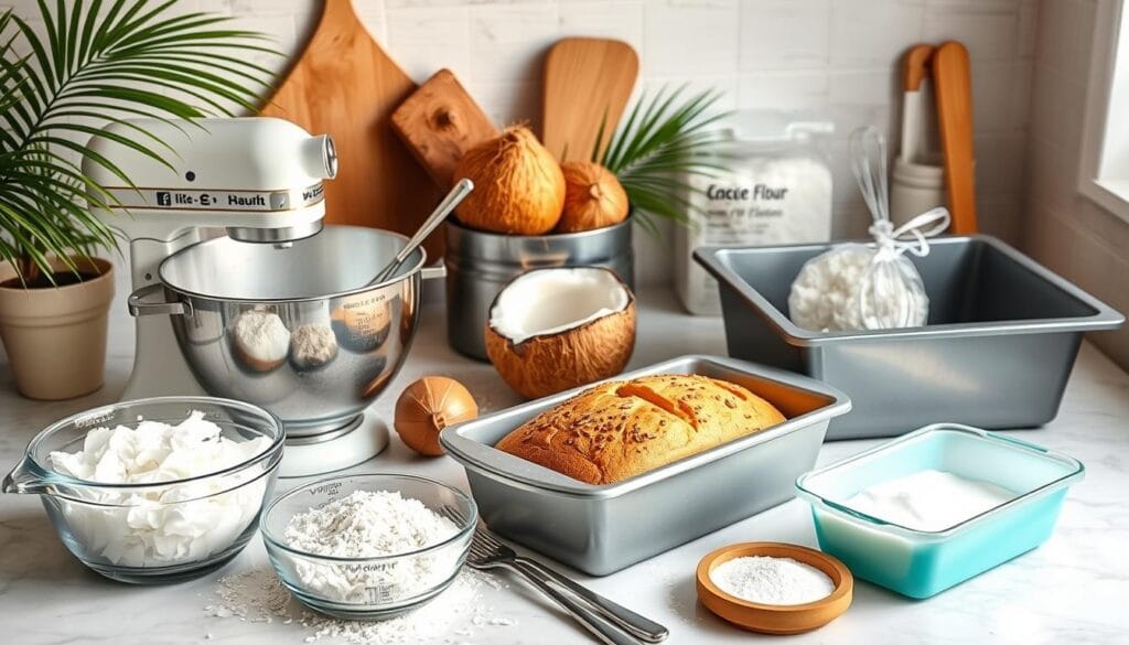 coconut bread baking equipment