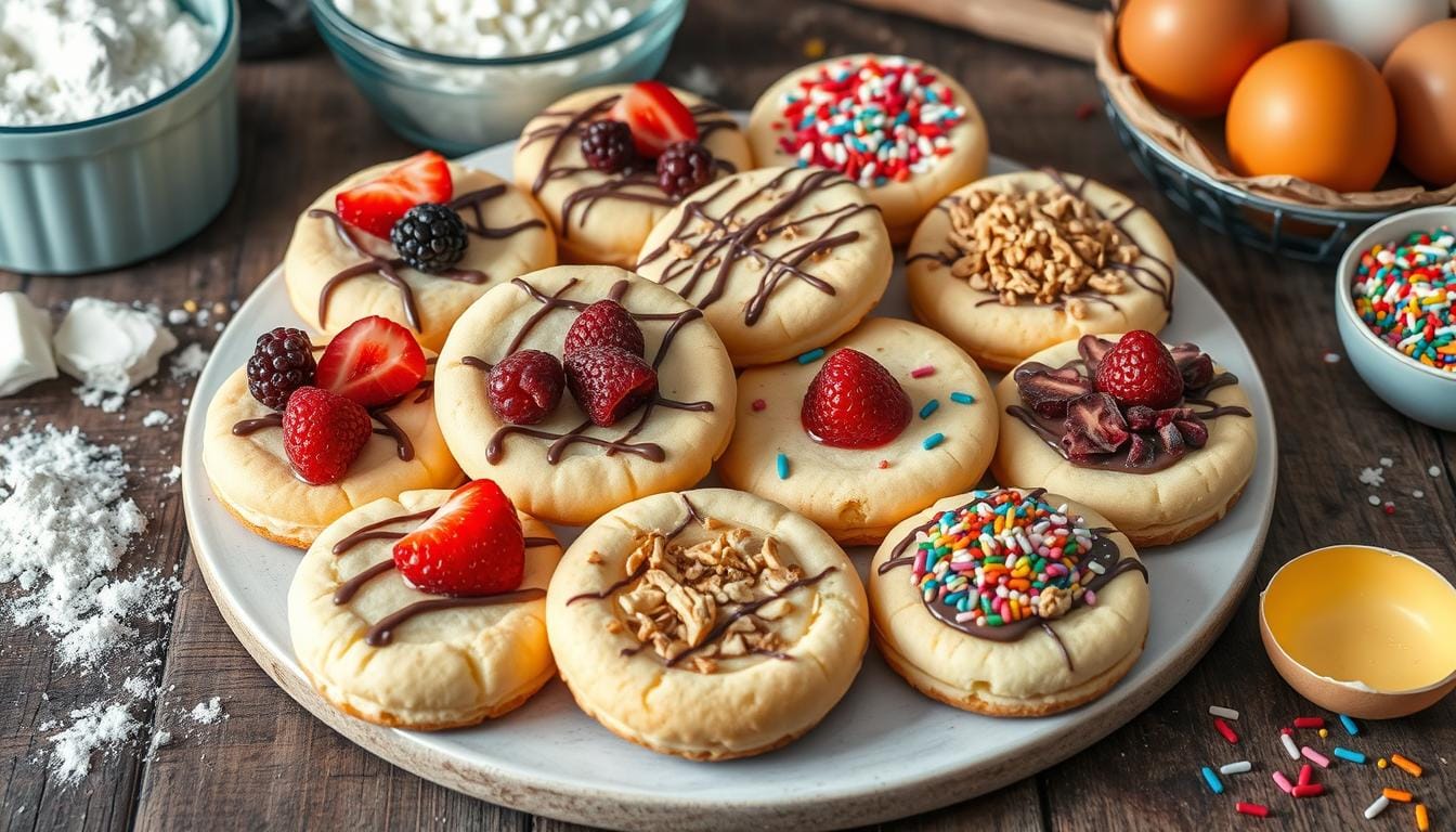 customizable cheesecake cookies