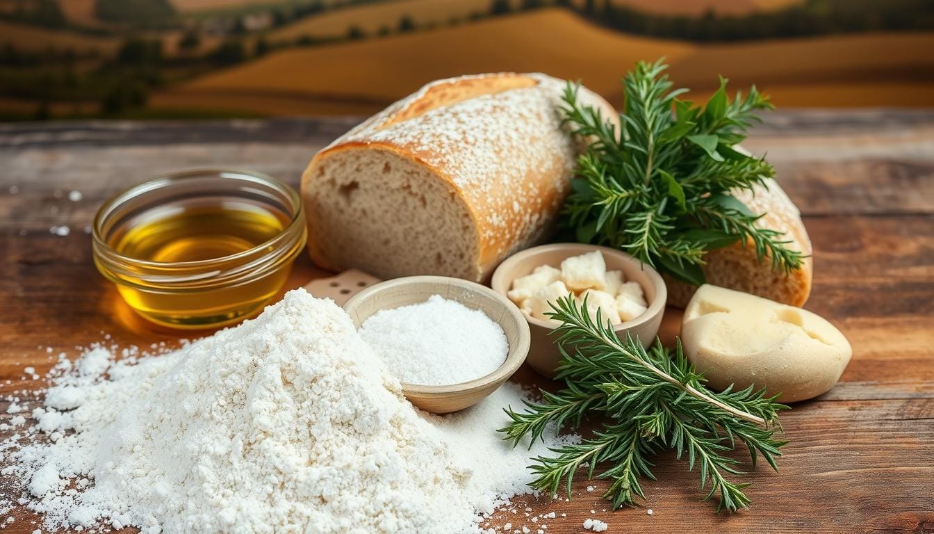 essential italian bread ingredients