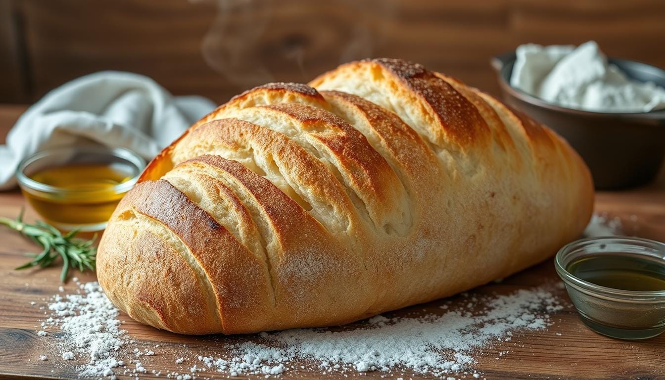 perfect crusty italian bread recipe