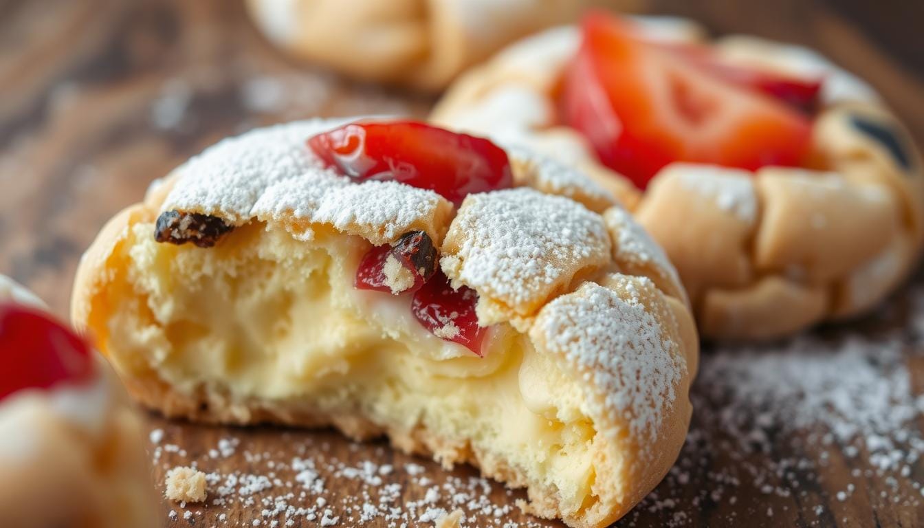 unique cheesecake cookie texture