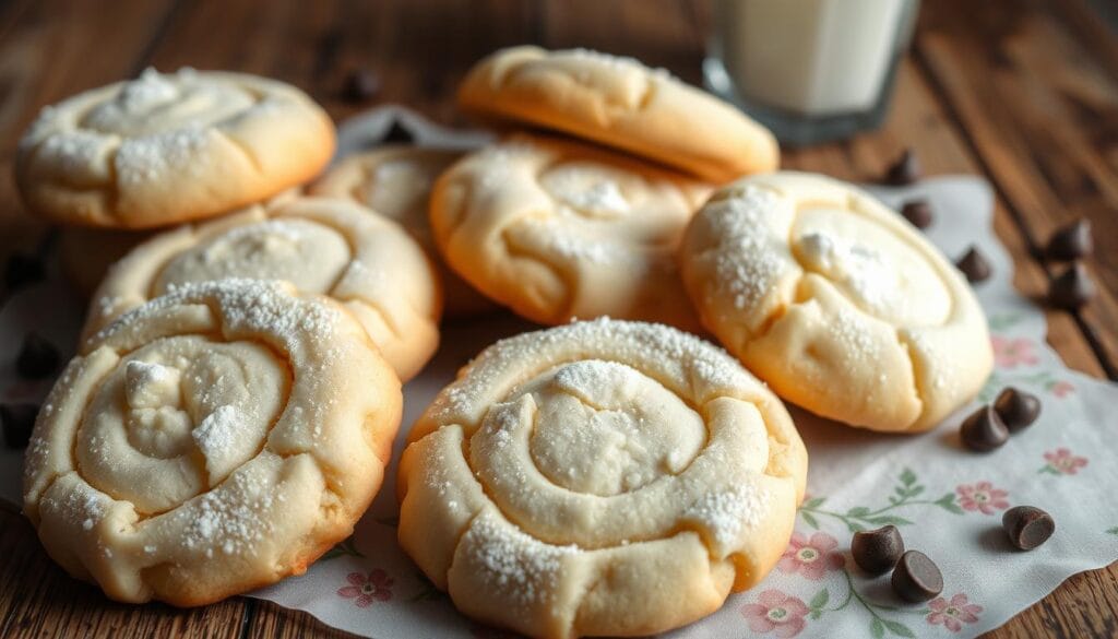 white sugar cookies