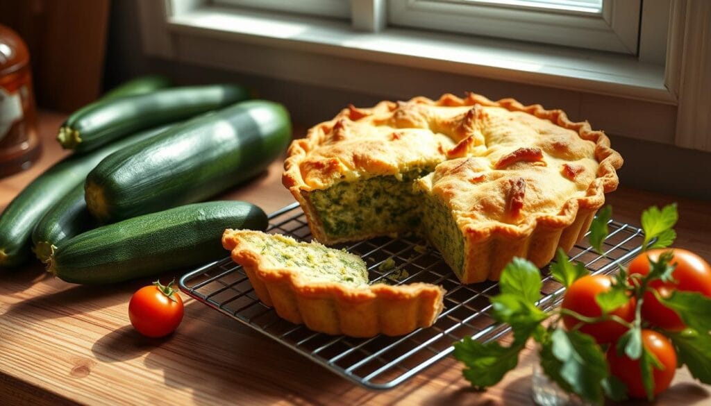 Bisquick Zucchini Pie