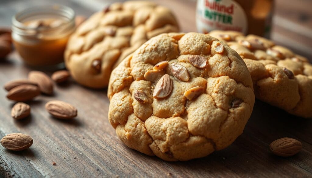 Chewy Almond Butter Cookies