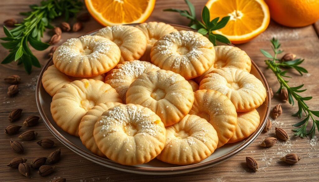 Orange Cardamom Cookies