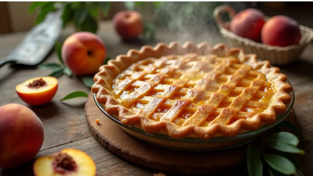 peach pie with canned peaches recipe