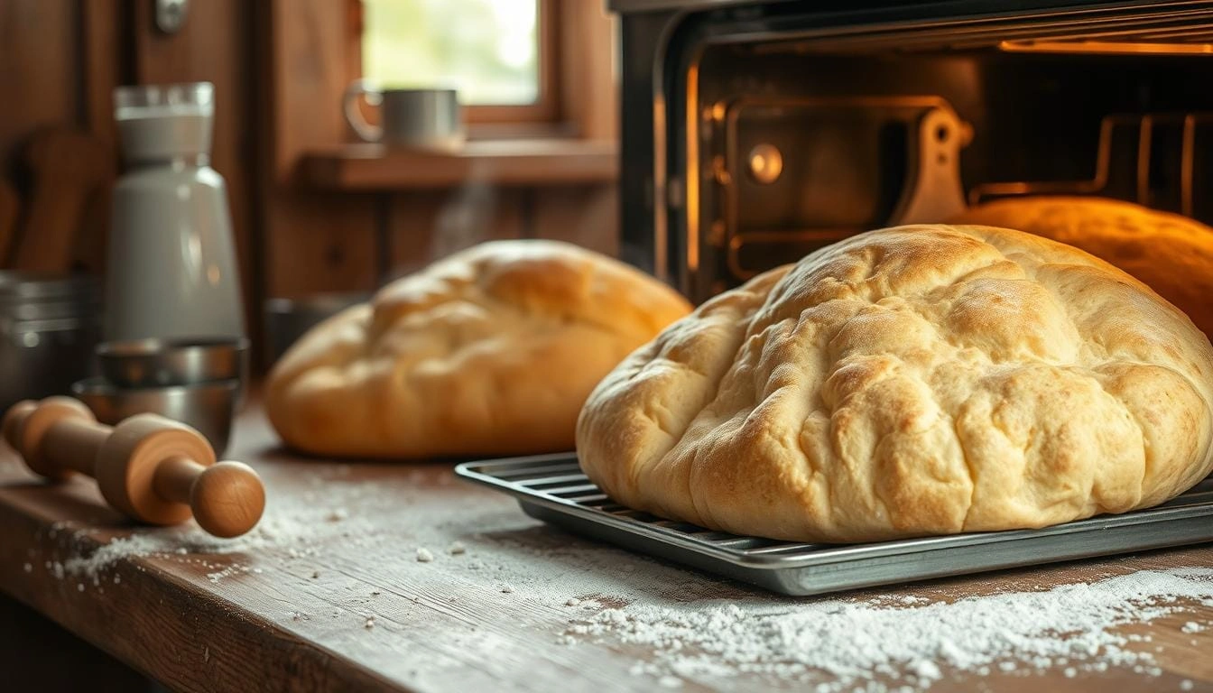 baking gluten free pita