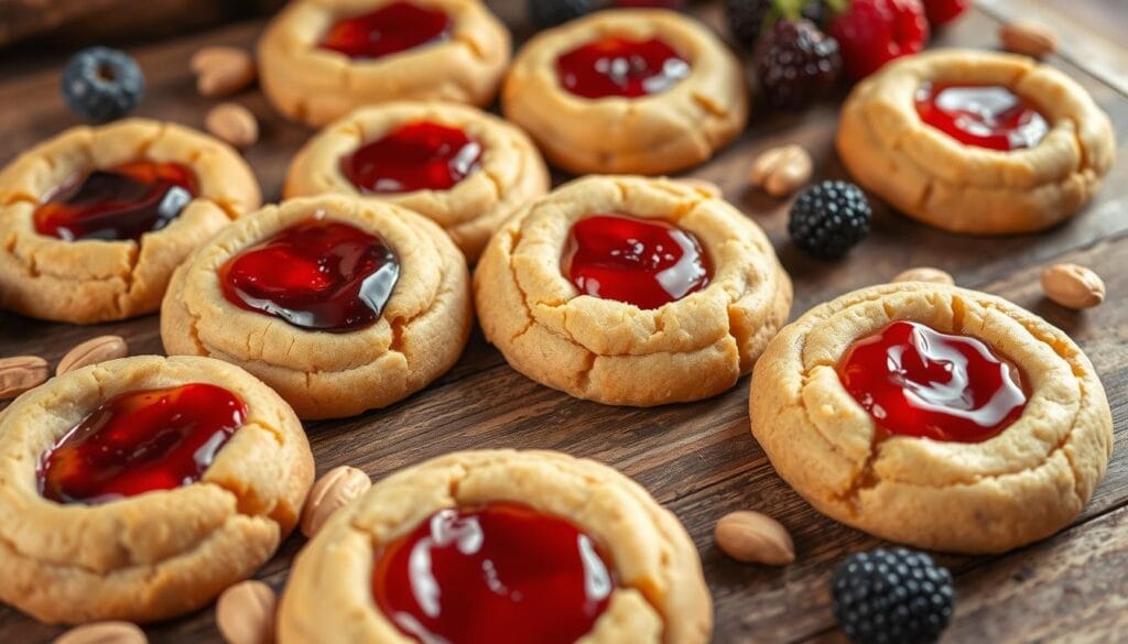 easy pb&j cookies