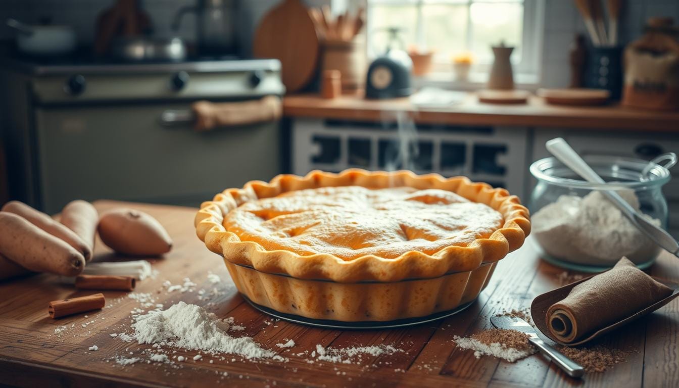 grandma old fashioned sweet potato pie recipe