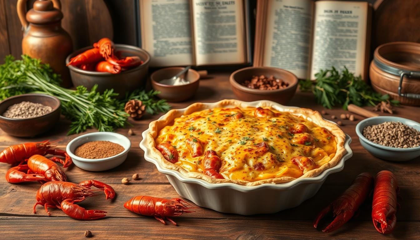 history of crawfish pie