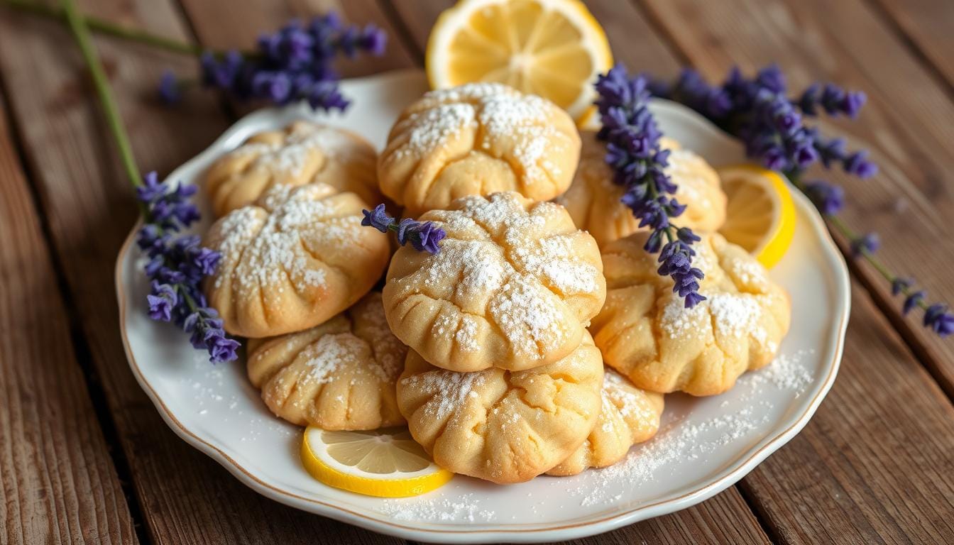 lavender and lemon flavors cookie flavor combination