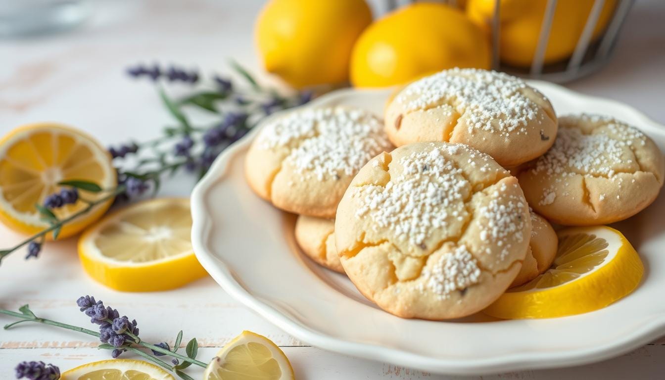 lavender lemon cookies