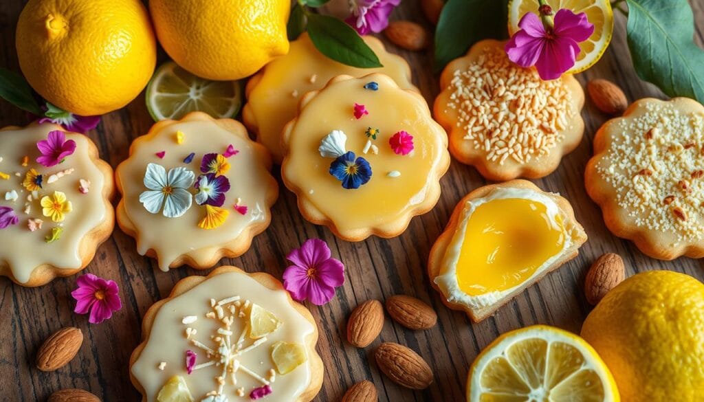 lemon cookie variations