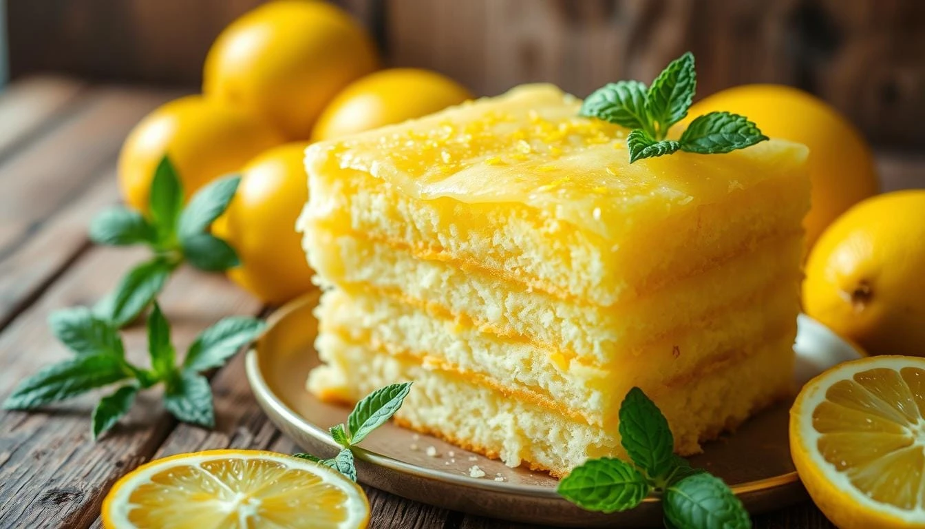 lemon dump cake