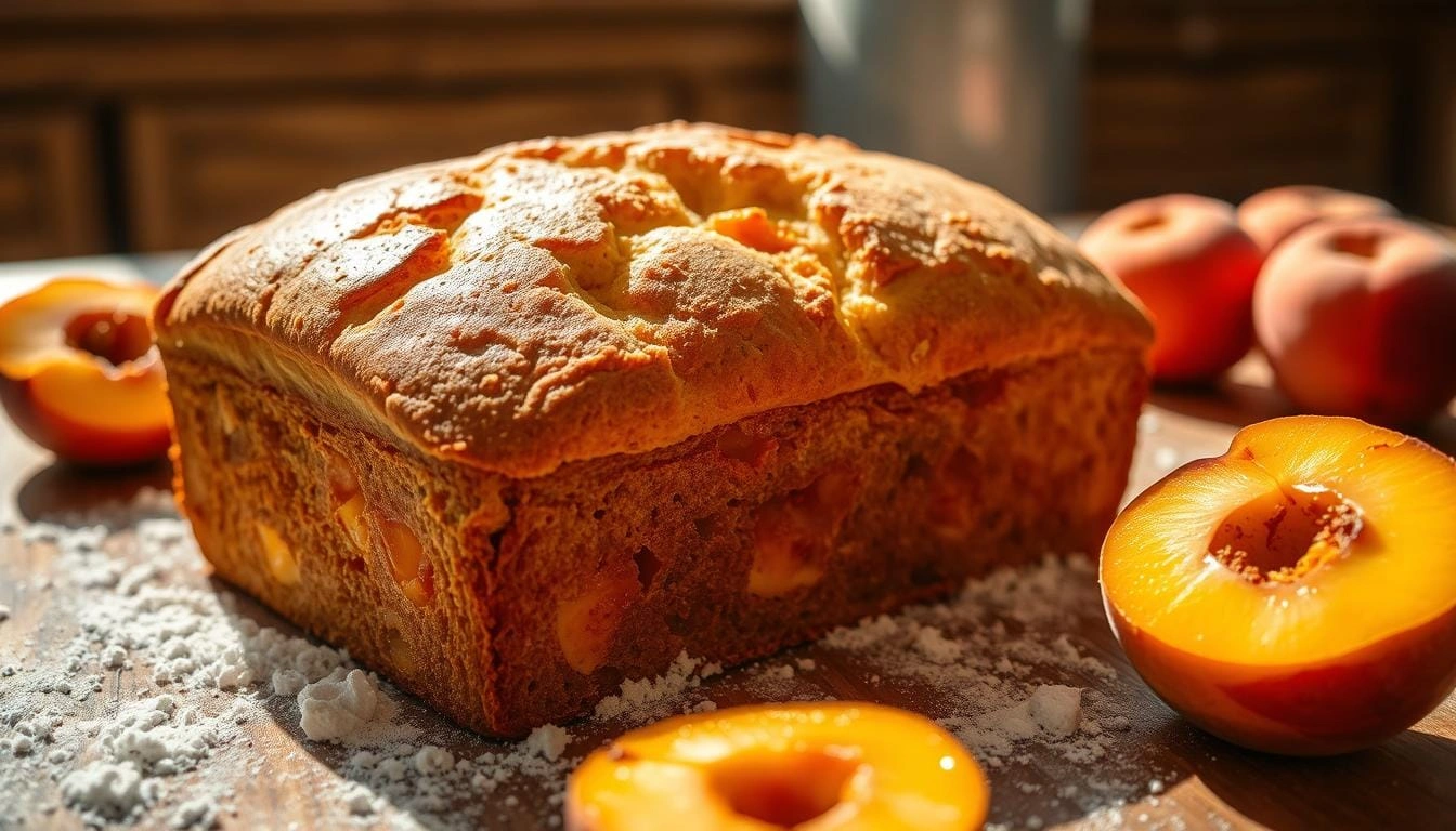 peach bread