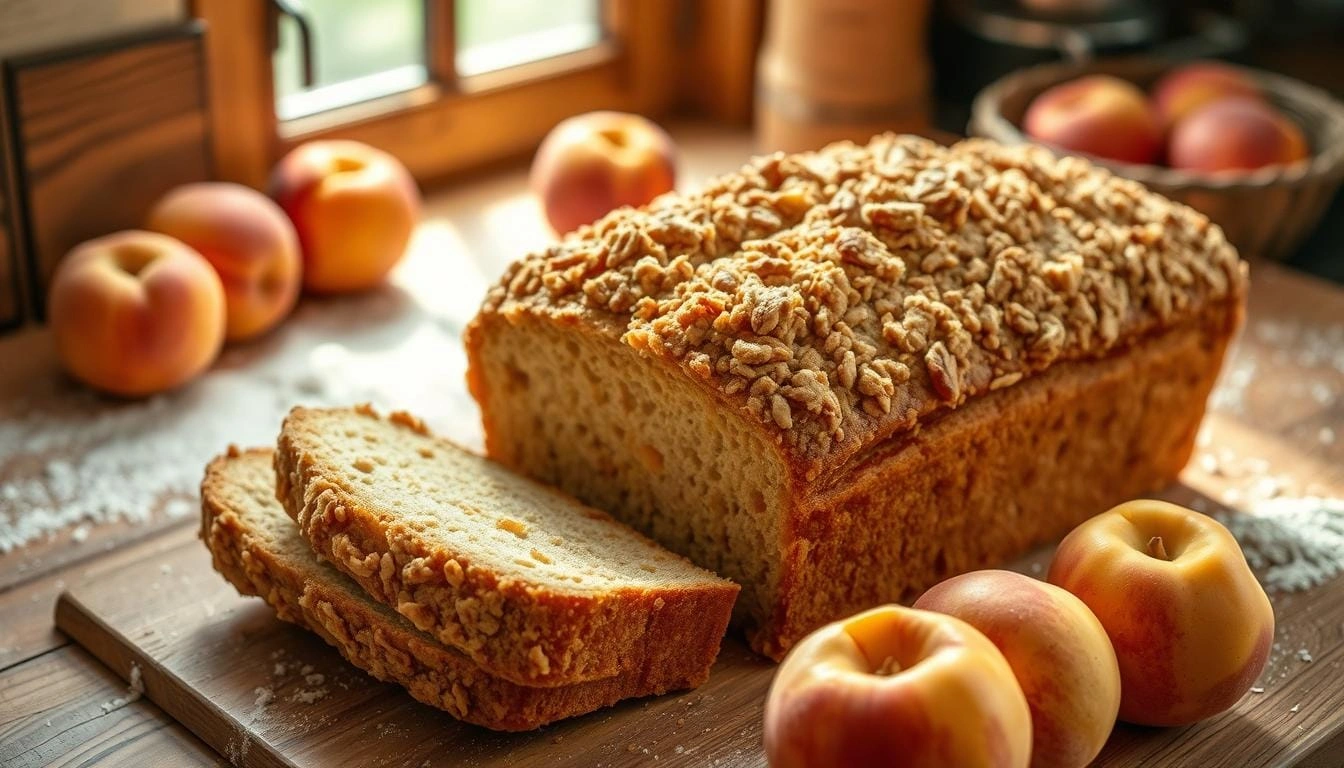 peach bread recipe