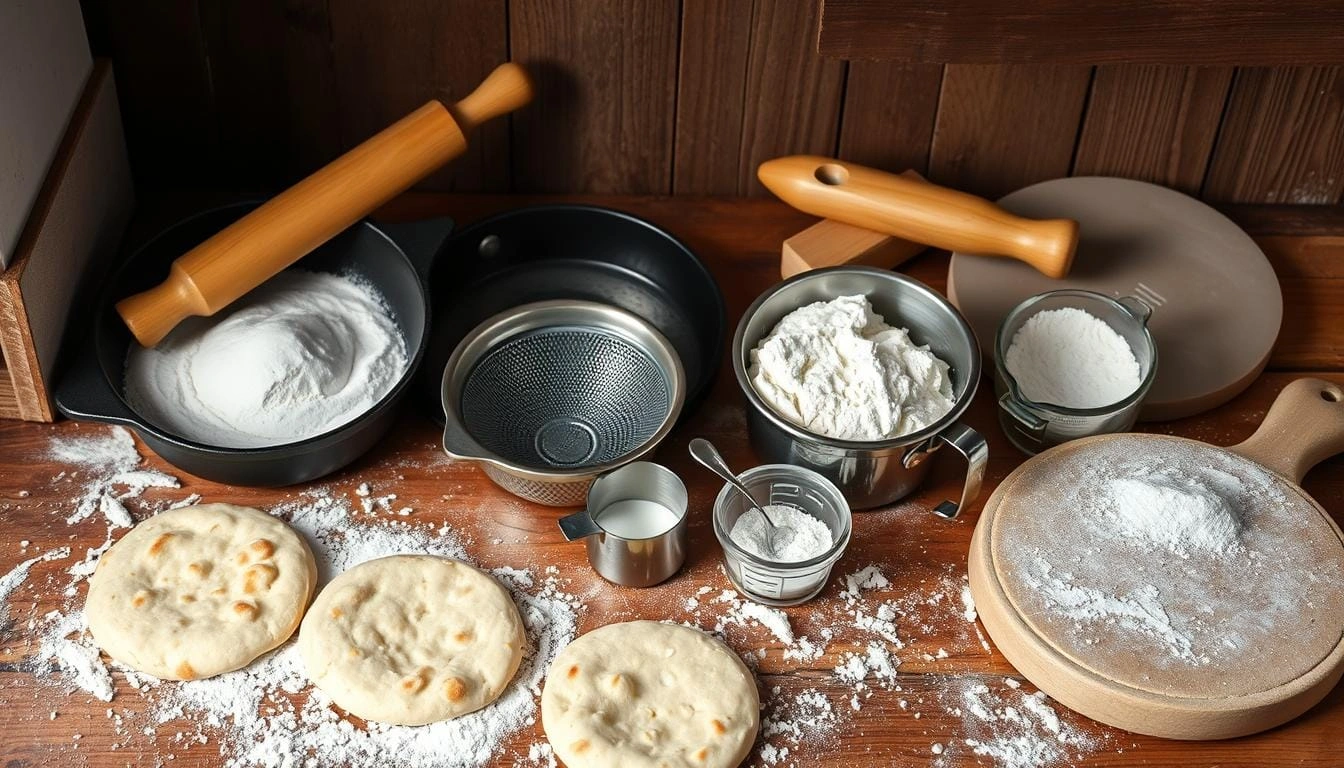 pita bread baking tools