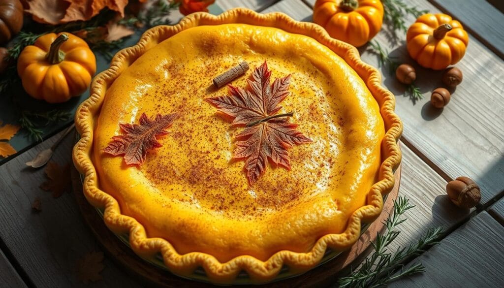 squash pie decoration