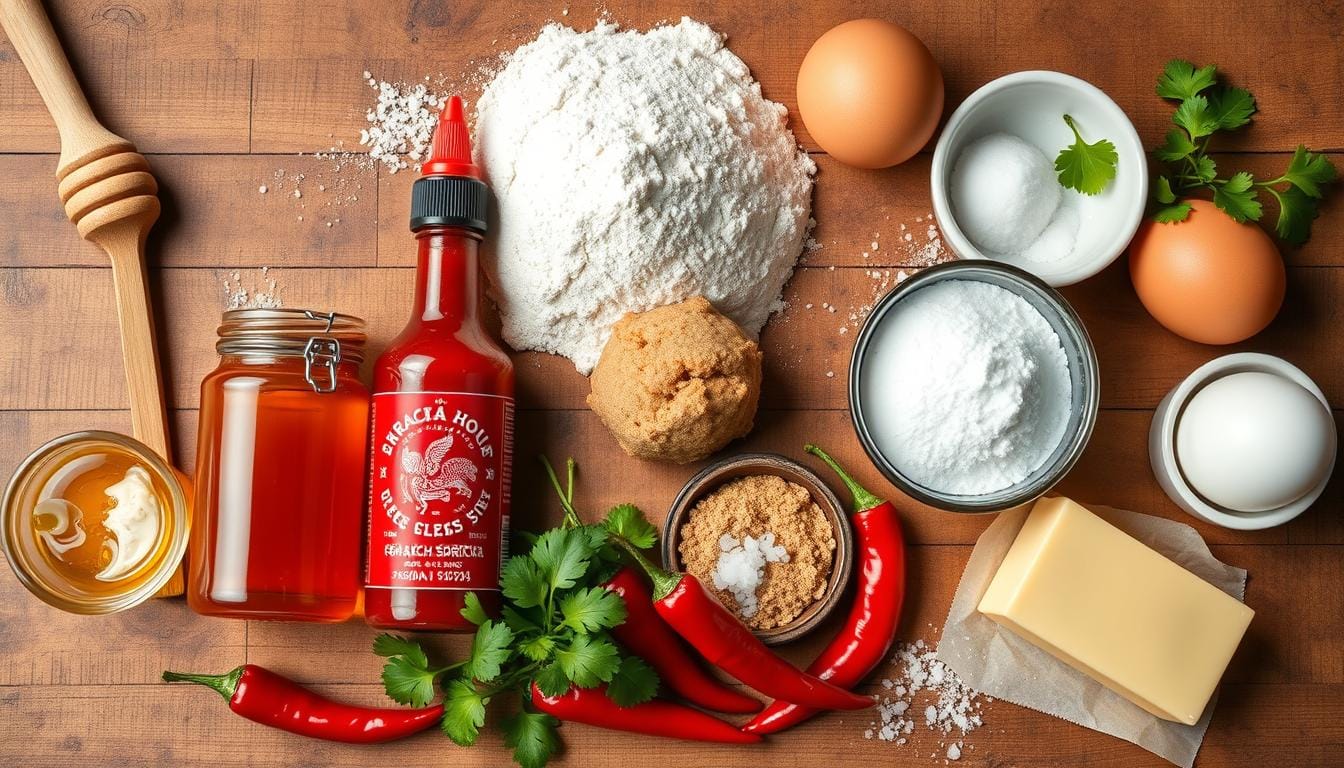 sriracha honey cookies ingredients