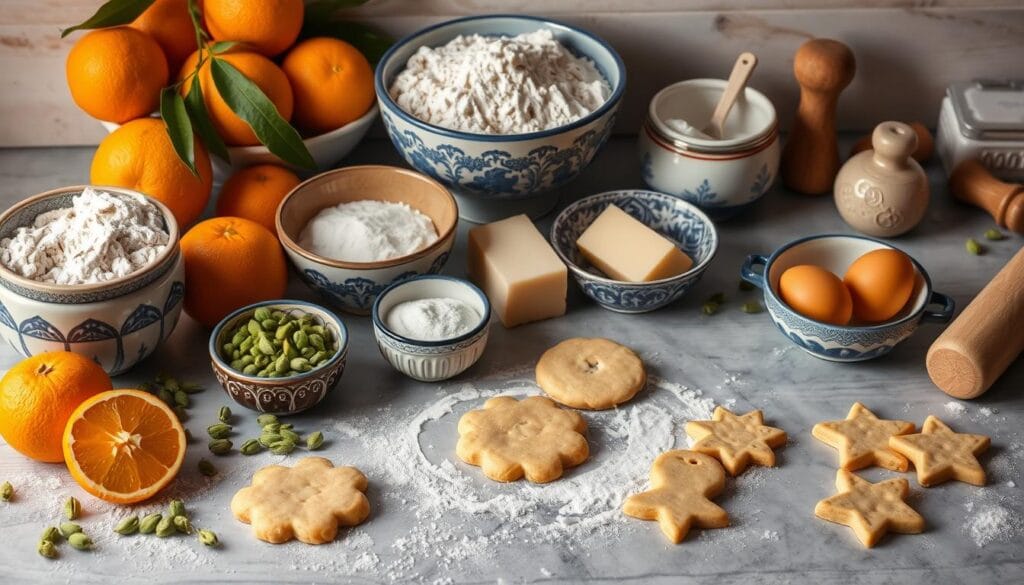 step-by-step guide to making orange cardamom cookies