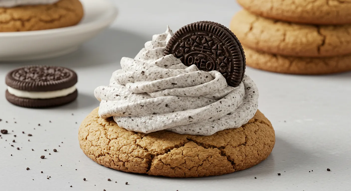 Cookies and Cream Milkshake Cookie