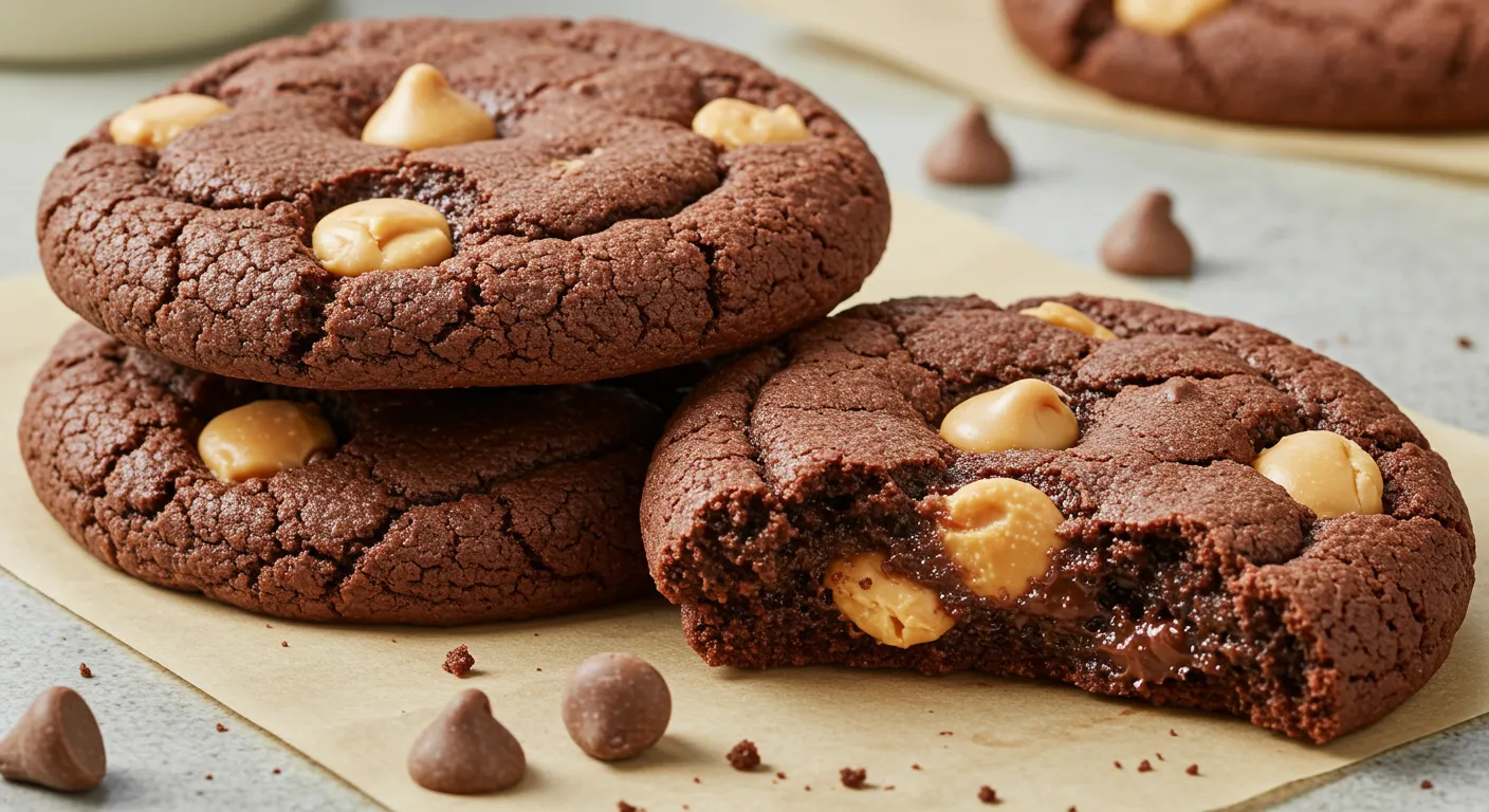 Crumbl Chocolate Peanut Butter Chip Cookie