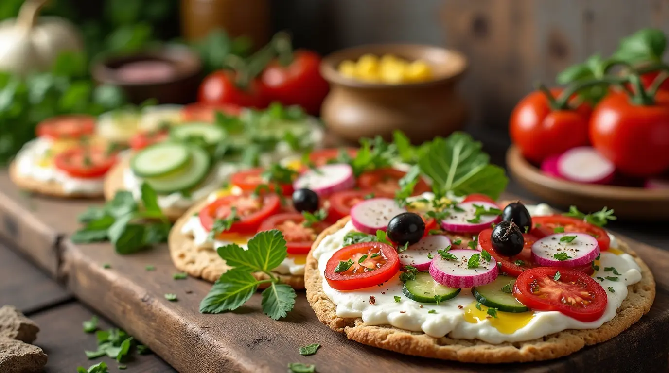 Customized Cottage Cheese Flatbread Variations