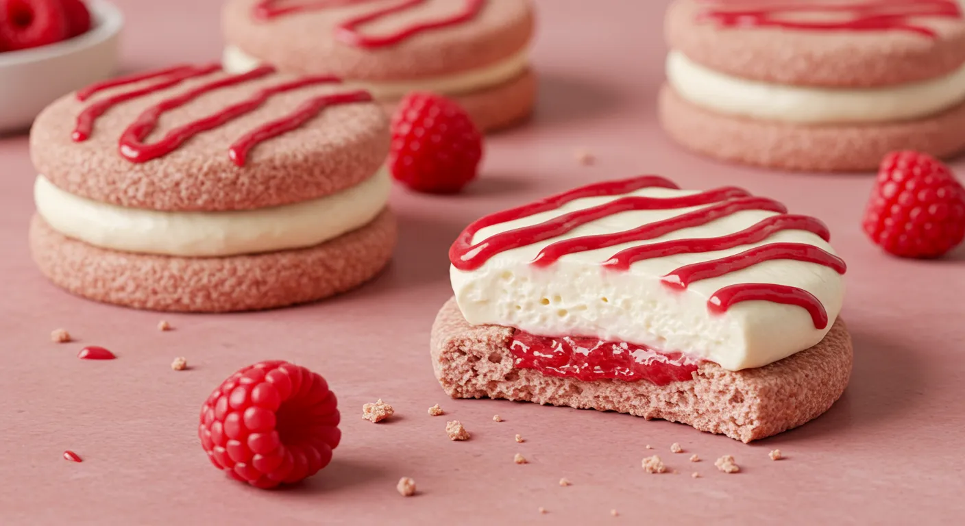 Raspberry Cheesecake Cookie