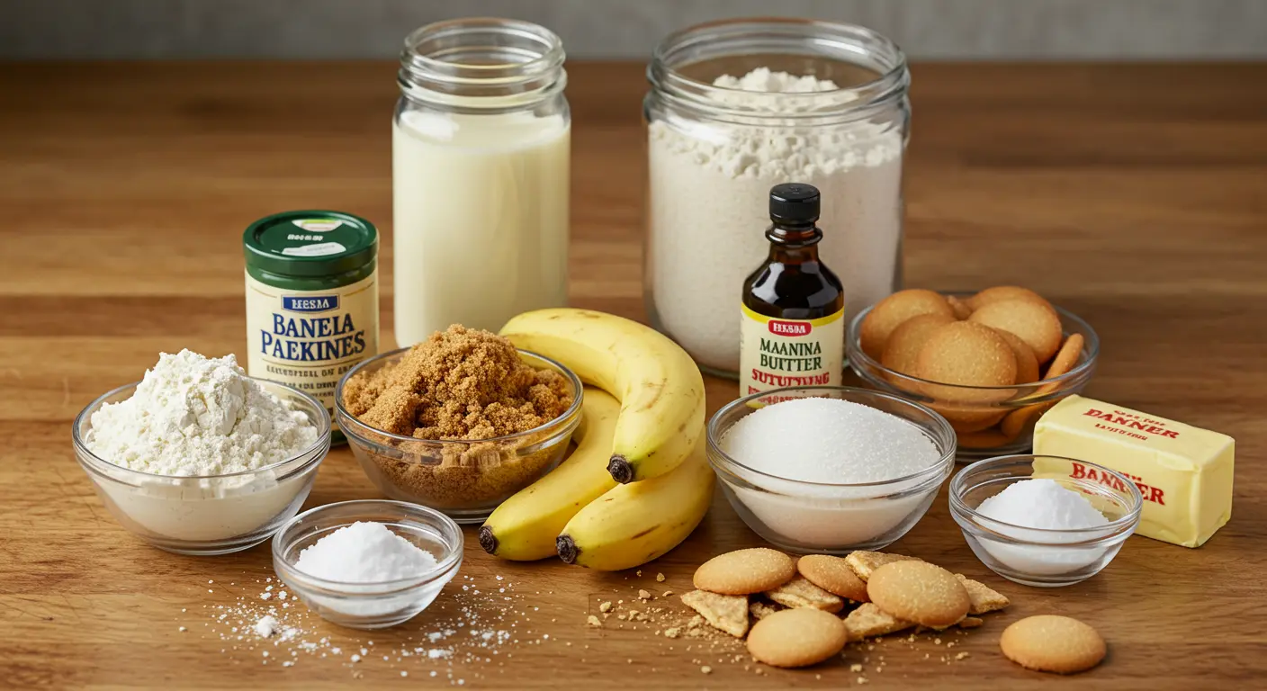 banana pudding cookies ingredients