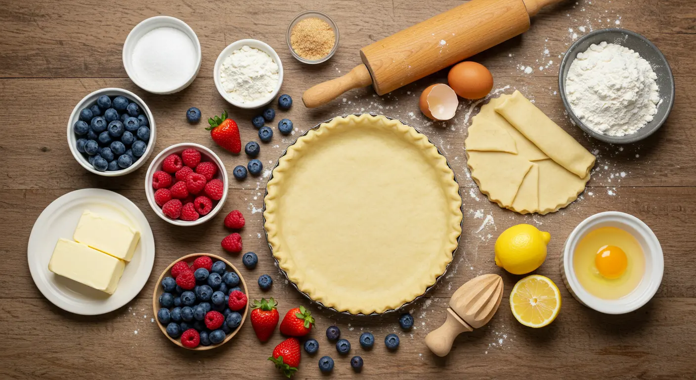 berry pie ingredients