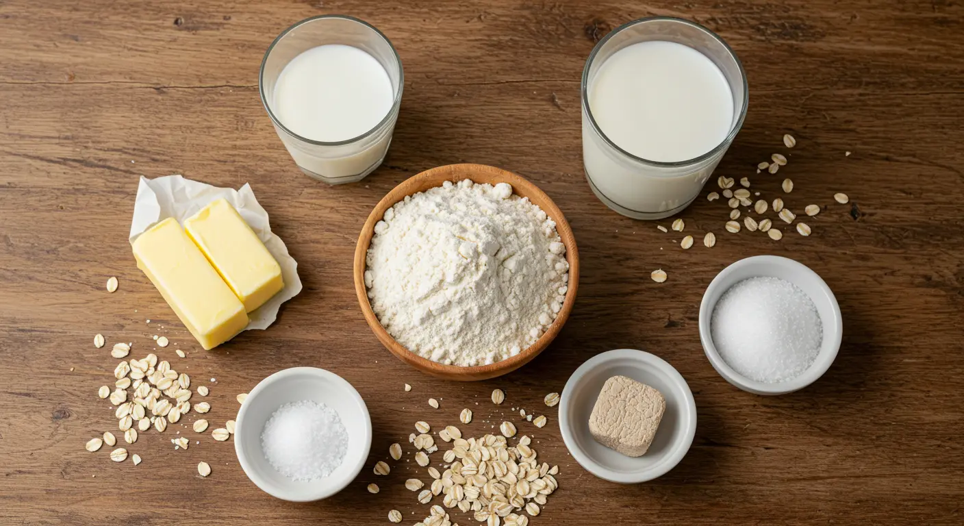 butter bread ingredients