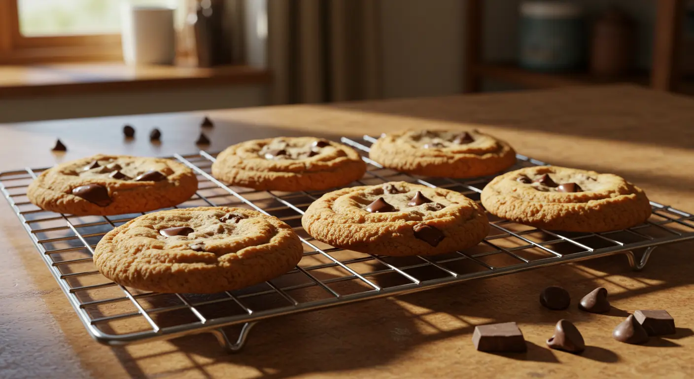 chocolate chip cookie for one