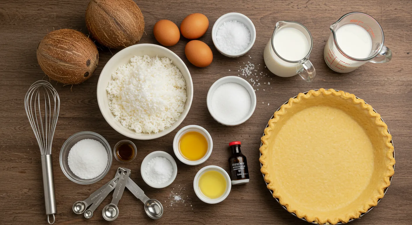 coconut custard pie ingredients