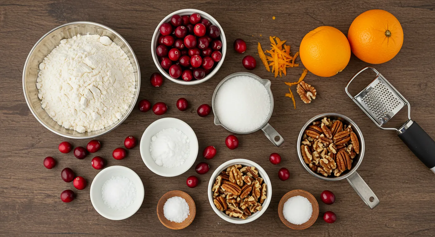 cranberry nut ingredients