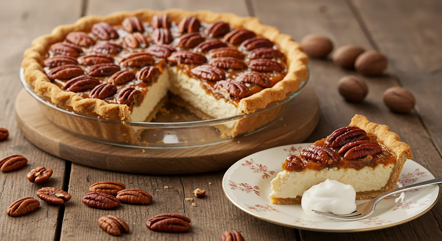 creamy pecan pie