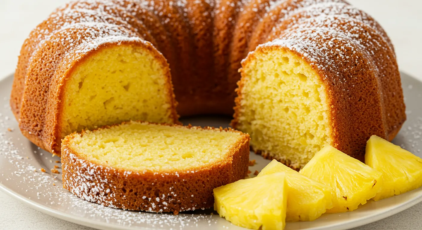 glaze pineapple cake