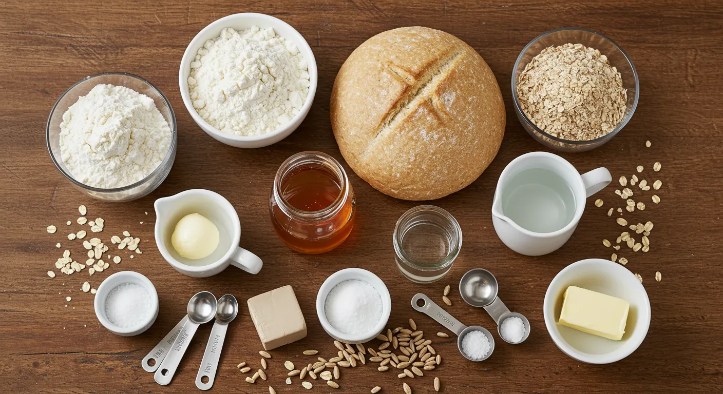 honey bread ingredients