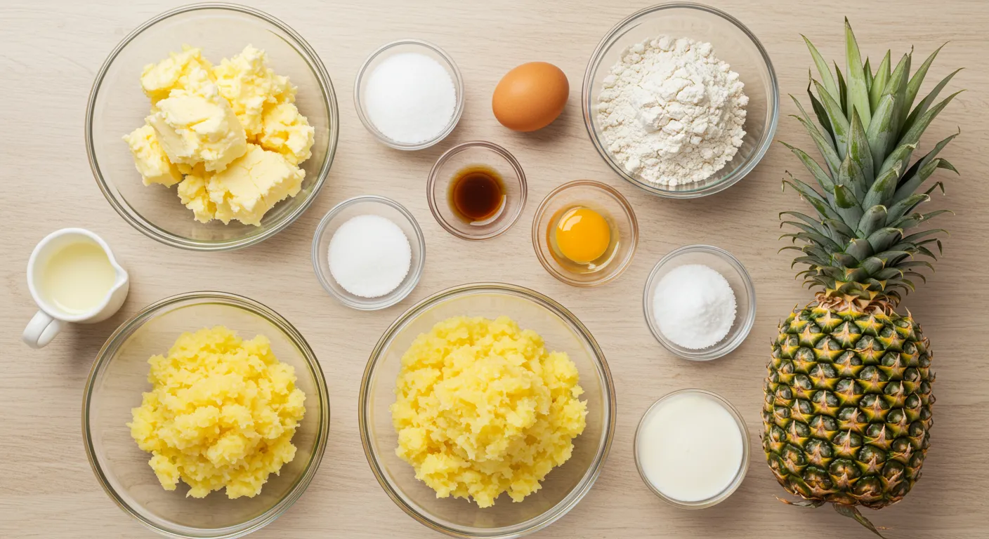 pineapple poundcake ingredients