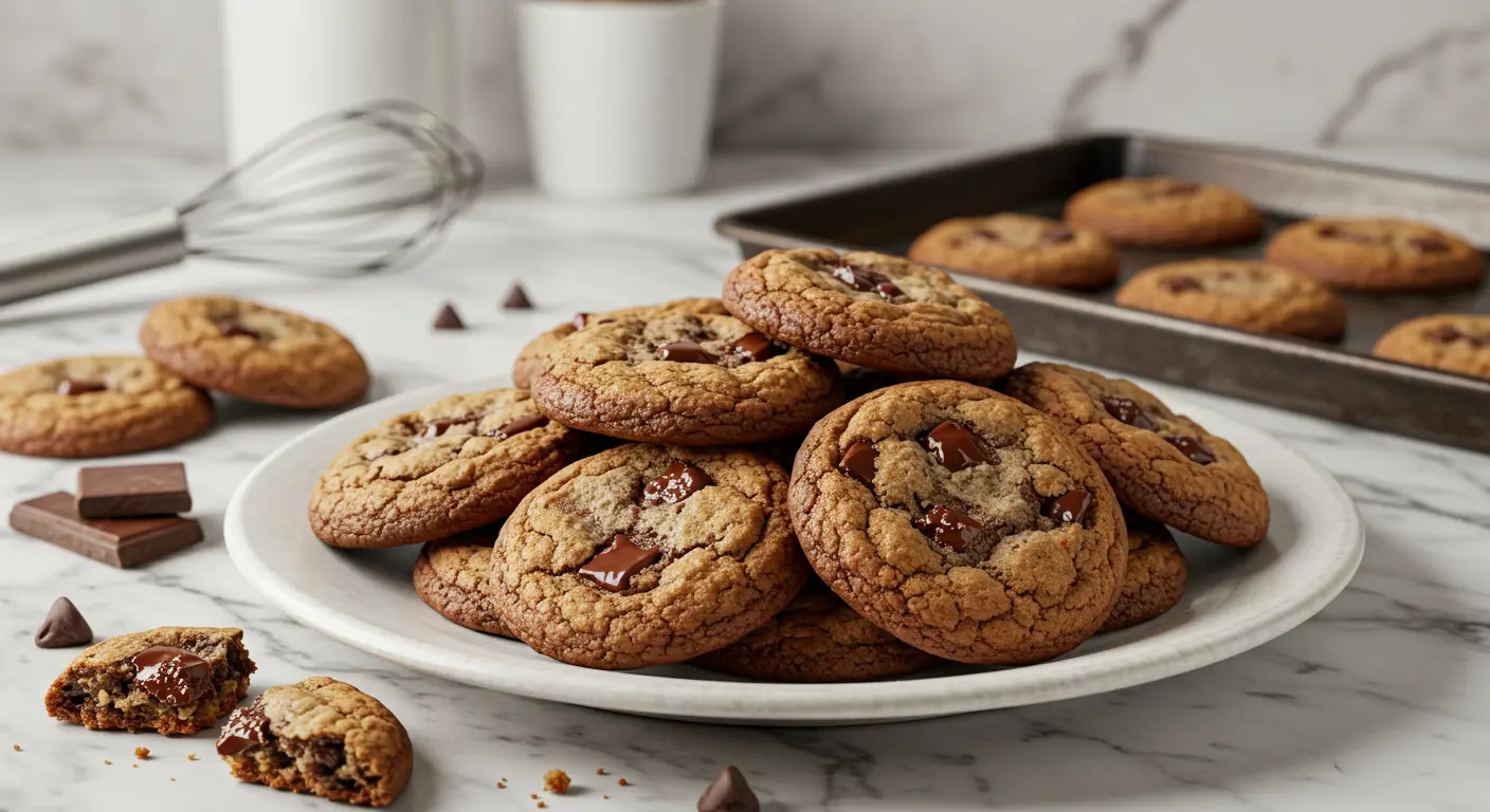 small batch chocolate chip cookies