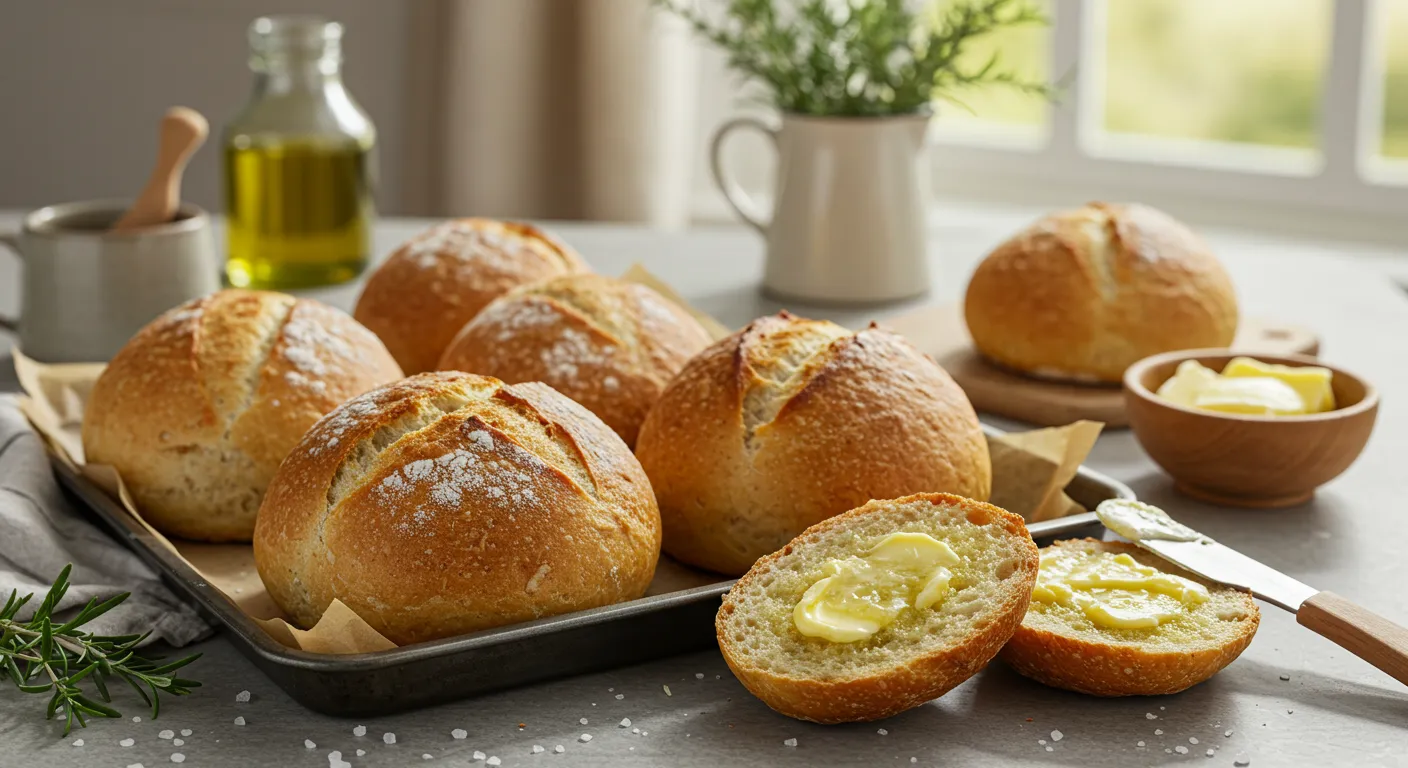 sourdough bread rolls recipe