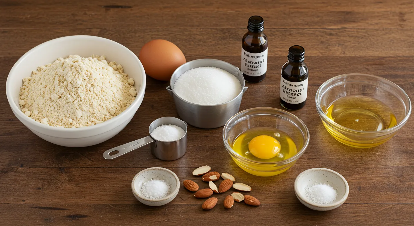 almond cookies ingredients