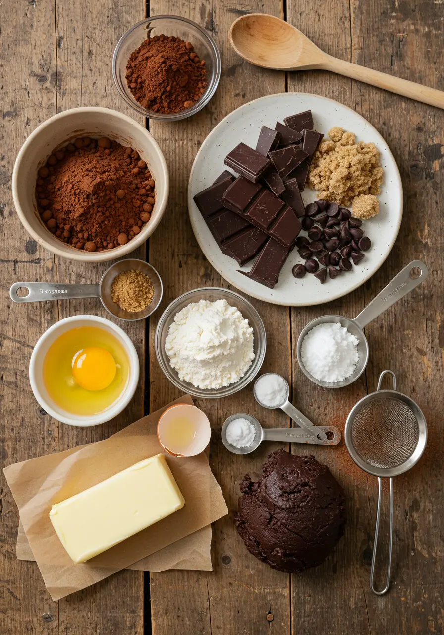 chocolate cookies ingredients