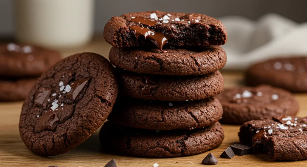 double chunk chocolate cookie