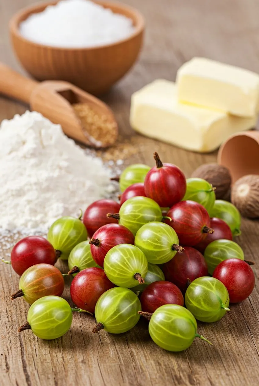 gooseberry pie ingredients