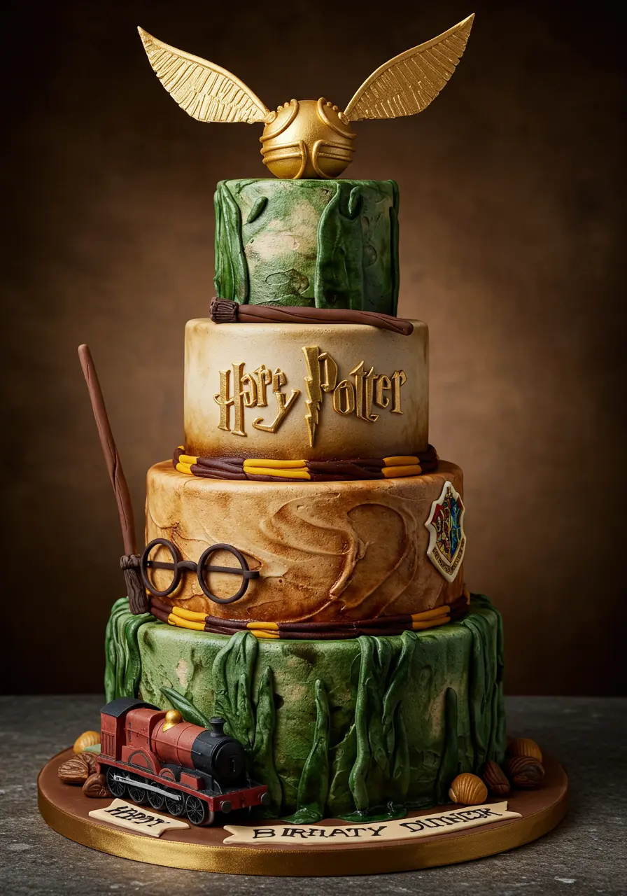 harry potter cakes