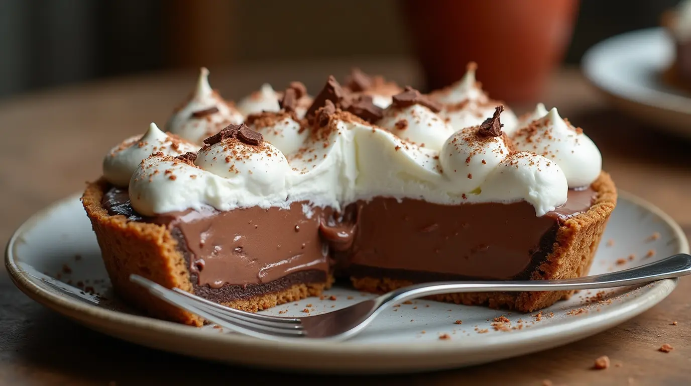 jello chocolate pudding pie